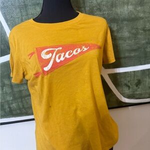 Yellow Tacos Graphic T-Shirt